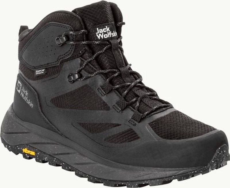Jack Wolfskin - Terraventure Texapore Mid - Wandelschoenen - Grijs - Gerecycled Materiaal