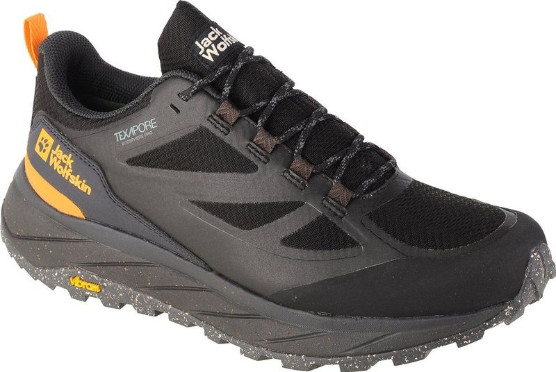 Jack Wolfskin - Terraquest Texapore Low - Wandelschoenen - Black - Suède/Textiel