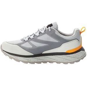 Jack Wolfskin Terraventure Texapore Low M wandelschoenen voor heren, Metaal zilver