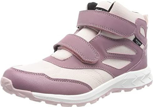 Jack Wolfskin - WOODLAND TEXAPORE MID VC - Wandelschoenen - Ash mauve - Waterdicht - Klittenbandsluiting