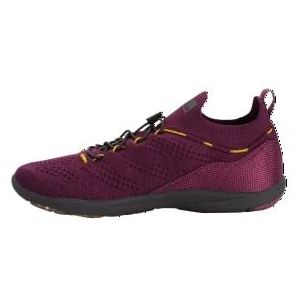 Jack Wolfskin dames Spirit Knit Low W Low-Top Trainers, Sangria Rood, 37.5 EU