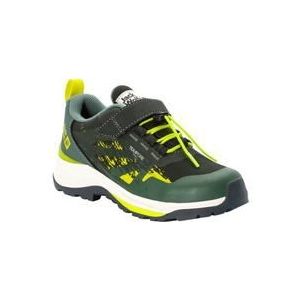 Jack Wolfskin uniseks-kind Vili Hiker Texapore Low K Low-Top Trainers, groen (slate Groen), 39 EU