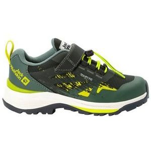 Jack Wolfskin uniseks-kind Vili Hiker Texapore Low K Low-Top Trainers, groen (slate Groen), 39 EU