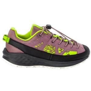 Jack Wolfskin uniseks-kind Vili Sneaker Low K Low-Top Trainers, Ash Mauve, 26 EU