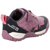 Jack Wolfskin uniseks-kind Vili Action Low K Low-Top Trainers, Ash Mauve, 38 EU