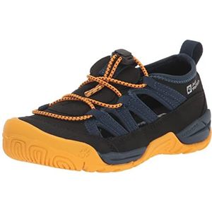 Jack Wolfskin uniseks-kind Vili Sandal K outdoorschoen, orange pop, 26 EU