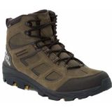 Jack Wolfskin - VOJO 3 TEXAPORE MID - Wandelschoenen - Kaki/Phantom - Suèdeleer - Waterdicht