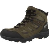 Jack Wolfskin - VOJO 3 TEXAPORE MID - Wandelschoenen - Kaki/Phantom - Suèdeleer - Waterdicht