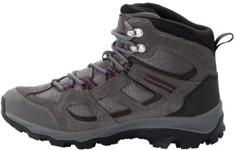 Jack Wolfskin Vojo 3 Texapore Mid - Dames - Grijs/Roze - 2023