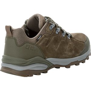 Jack Wolfskin REFUGIO TEXAPORE LOW M Heren Wandelschoenen - cold coffee - Maat 45