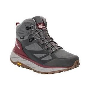 Jack Wolfskin Terraventure Texapore Low W wandelschoenen voor dames, Dark Maroon.