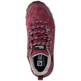 Jack Wolfskin - REFUGIO TEXAPORE LOW - Wandelschoenen - Dark/Maroon - Suèdeleer/Textiel - Waterdicht/Windwerend