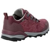 Jack Wolfskin - REFUGIO TEXAPORE LOW - Wandelschoenen - Dark/Maroon - Suèdeleer/Textiel - Waterdicht/Windwerend
