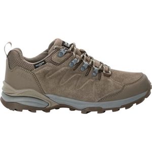 Trekkingschuhe Jack Wolfskin Refugio Texapore Low W 4050821 Braun