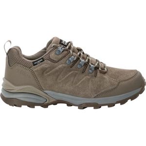 Jack Wolfskin - Refugio Texapore Low Wandelschoenen - Kastanje - Suède