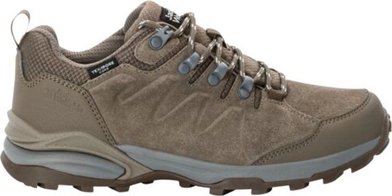Jack Wolfskin - Refugio Texapore Low Wandelschoenen - Kastanje - Suède