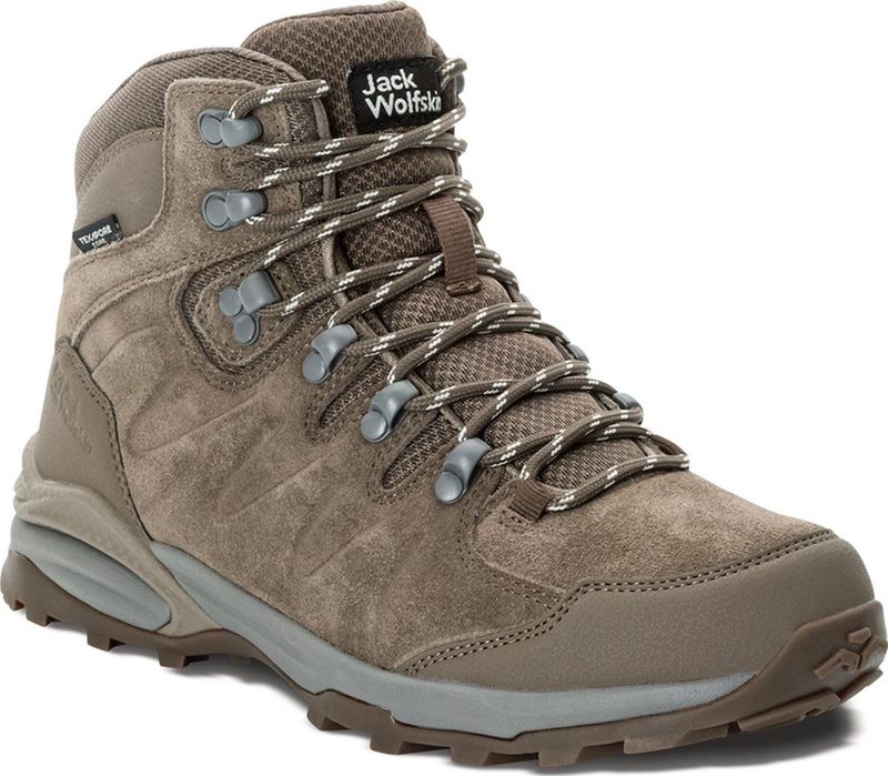 Jack Wolfskin - Refugio Texapore Mid - Wandelschoenen - Waterdicht - Suède Leer