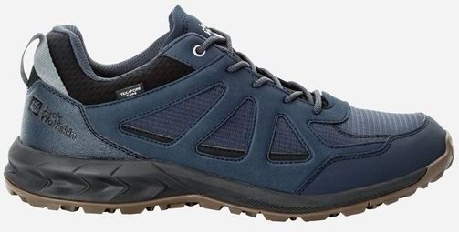 Jack Wolfskin - WOODLAND 2 TEXAPORE LOW - Wandelschoenen - Night-blue - Synthetisch - Waterdicht