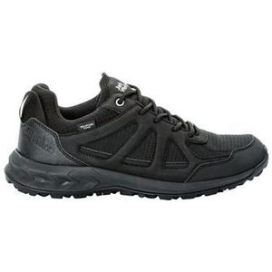 Jack Wolfskin Woodland 2 Texapore Low W wandelschoenen voor dames, zwart, 42,5 EU, zwart.