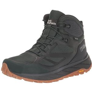 Jack Wolfskin Terraventure Texapore Mid M Wandelschoenen voor heren, zwart olijf, 39,5 EU, black olive, 39.5 EU