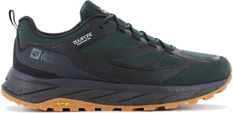 Jack Wolfskin - Terraventure Texapore Mid - Wandelschoenen - Black Olive - Waterdicht