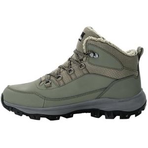 Jack Wolfskin Everquest Texapore Mid M Sneakers voor heren, Olijfgroen