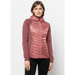 Jack Wolfskin - ROUTEBURN PRO HYBRID - Hybride Jas - Blush/Powder - 100% Polyester