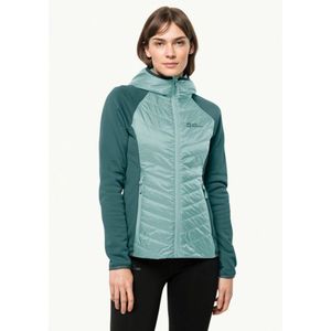 Jack Wolfskin Routeburn Pro Hybrid W Softshelljas, zeeschuim, M dames, zeemoos, M