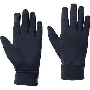 Jack Wolfskin Unisex Merino Glove Handschoen, Night Blue, XL, nachtblauw, XL