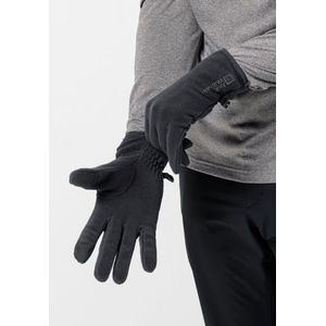 Jack Wolfskin Unisex Real Stuff Glove Handschoen, zwart, XS, zwart, XS