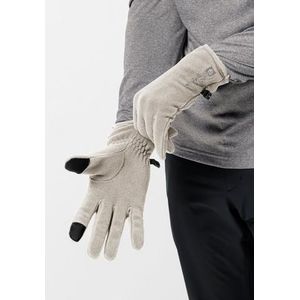 Jack Wolfskin Unisex Real Stuff Glove Handschoen, Dove, L, dove, L