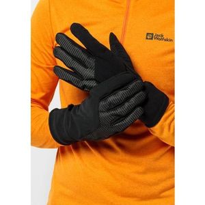 Jack Wolfskin Unisex Night Hawk Gloves Handschoen, Zwart, XL, zwart, XL