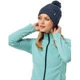 Jack Wolfskin Pompom Beanie Winddichte gebreide muts One Size blue night blue