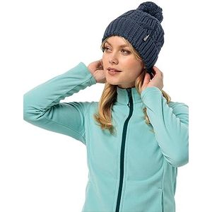 Jack Wolfskin Uniseks pompon-beanie-muts