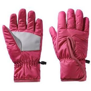 Jack Wolfskin Easy Entry handschoenen K donkerfuchsia, maat 140