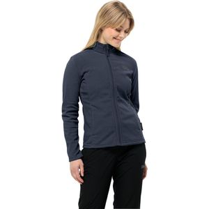 Jack Wolfskin - TAUNUS FZ - Dames Outdoorvest - Grijs - Gerecycled Materiaal