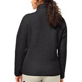Jack Wolfskin - High Curl - Fleecejack - Dames - Sherpa-Fleece - Zwart