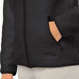 Jack Wolfskin - High Curl - Fleecejack - Dames - Sherpa-Fleece - Zwart