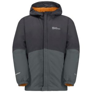 Jack Wolfskin - Blocky Jacket - Outdoorjack - Slate/Green - 100% Polyester