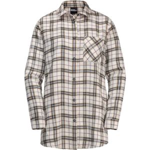 Jack Wolfskin - Morgenluft Shirt - Blouse - Ruitjes - Soft Flannel - 100% Polyester