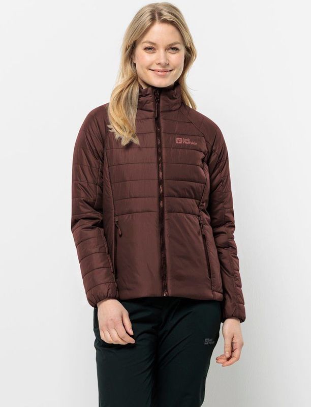 LAPAWA - INSULATED - Dames Jack - Lichtgewicht - Waterafstotend - Winddicht - Zwart - Gerecycled