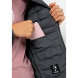 Jack Wolfskin Arcaden Jas - Dames Donsjas - Zwart - TEXASHIELD - RDS-gecertificeerd