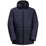 Jack Wolfskin - Deutzer Long Jas - Winterjack - Zwart - Synthetische Vezels
