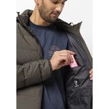 COLONIUS - Donsjack - Zwart - Polyester - Winddicht en Waterafstotend