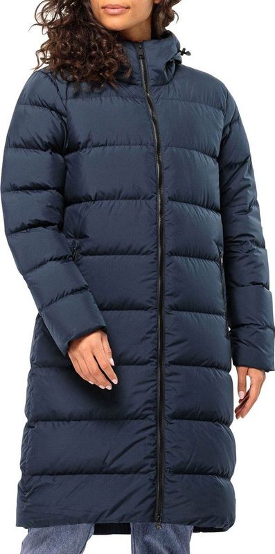 Jack Wolfskin Frozen Palace Coat - Donsjas voor Dames in Donkerblauw