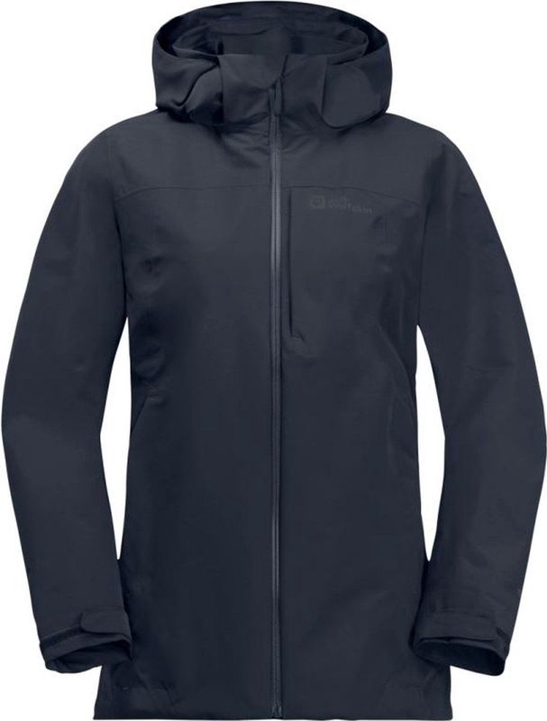 Jack Wolfskin - Vrouwen Jas - Zwart - Polyester
