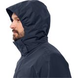 Jack Wolfskin Luntal 3in1 JAcket Men Winterjas Heren Blauw
