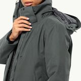Jack Wolfskin - Alpspitze Down Hoody - Donsjack - Kleur Slate Green - Heren