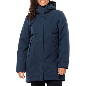 Jack Wolfskin - Salier Jas - Waterdichte - Winddichte - Synthetische Isolatie - Donkerblauw