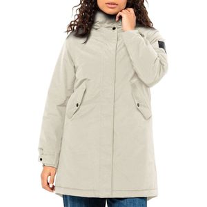 Jack Wolfskin - Talforst - Jas - Licht Grijs/Beige - Waterdicht - Ademend